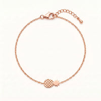 Thumbnail for Ananas armband — productfoto op witte achtergrond, rosé goud | SKU: 9178613-rose-gold