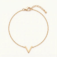 Thumbnail for Minimalistische armband — productfoto op witte achtergrond, goud | SKU: 9443177-gold