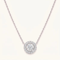 Thumbnail for Collier rond — photo produit sur fond blanc, argent | SKU: 33136351