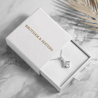 Thumbnail for Collier ruban — dans l'écrin cadeau, argent | SKU: 6309048