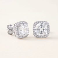 Thumbnail for Bruids oorbellen — productfoto op witte achtergrond, zilver | SKU: 505185-white