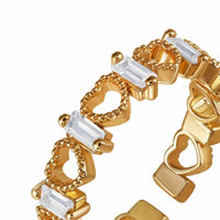 Thumbnail for Hart ring — productfoto op witte achtergrond, goud