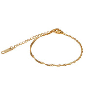 Thumbnail for Bracelet doré femme — photo produit sur fond blanc, or