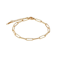 Thumbnail for Schakelarmband — productfoto op witte achtergrond, goud