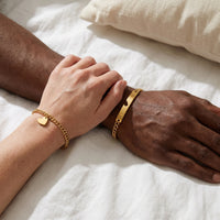 Thumbnail for Heart Cutout Bond Matching Bracelet Set shot 7