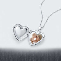 Thumbnail for Collier Médaillon Photo Coeur