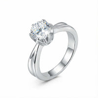 Thumbnail for Solitaire ring met kristal