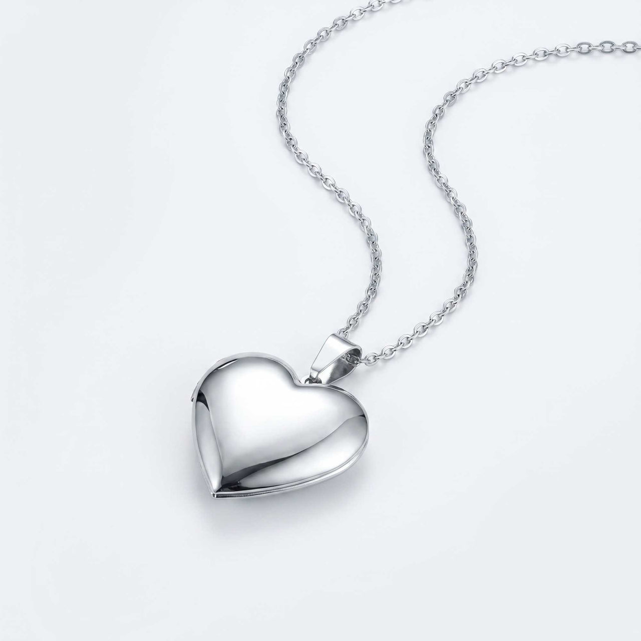 Collier Médaillon Photo Coeur