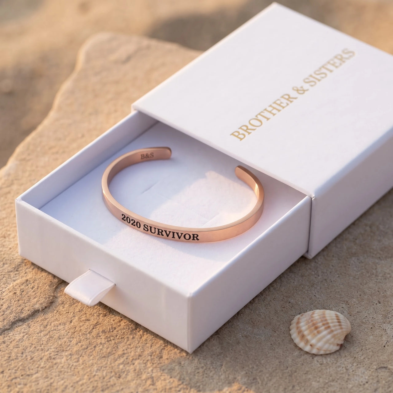 2020 Survivor, rose gold bracelet — gift box | SKU: 2020s-rg