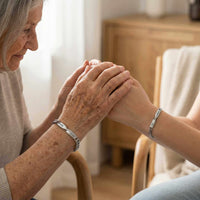 Thumbnail for Infinity Bond Matching Bracelet worn by a woman and her mother, symbolizing love and connection by Brother & Sisters.