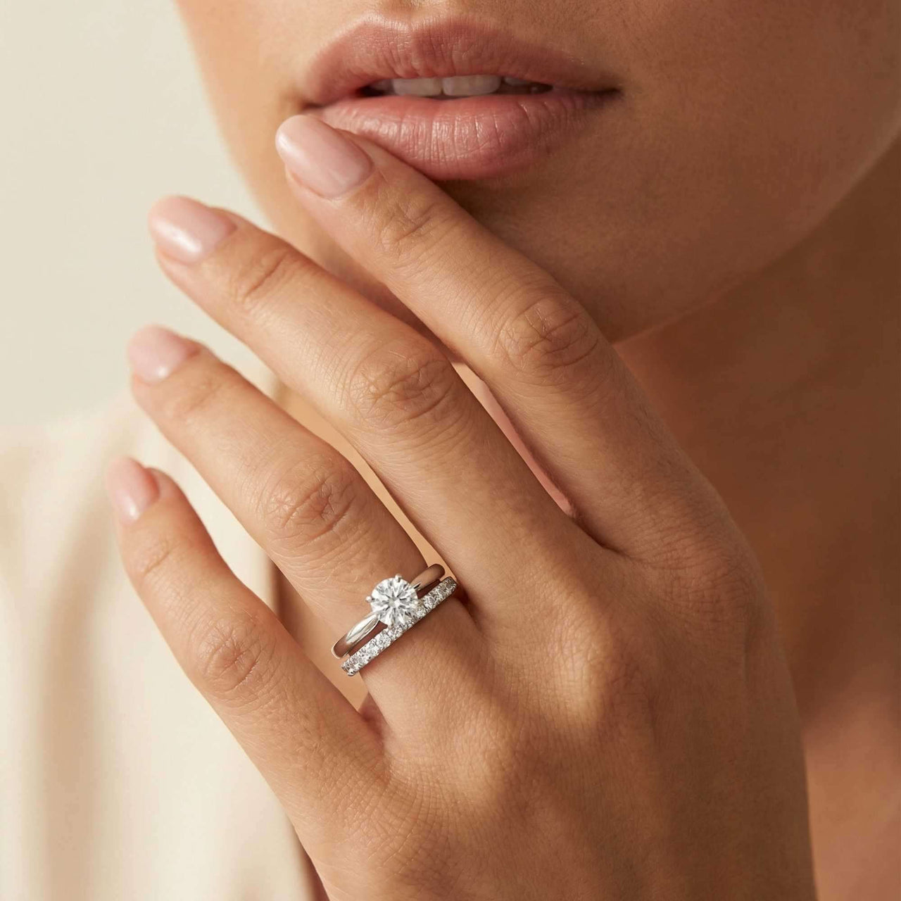 Ring Elegance met kristallen