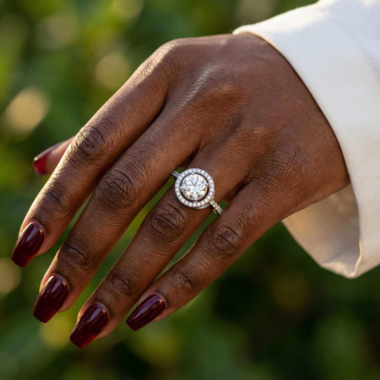 Zilveren Ring met Cirkel
