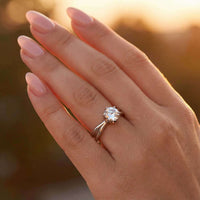 Thumbnail for Solitaire ring met kristal