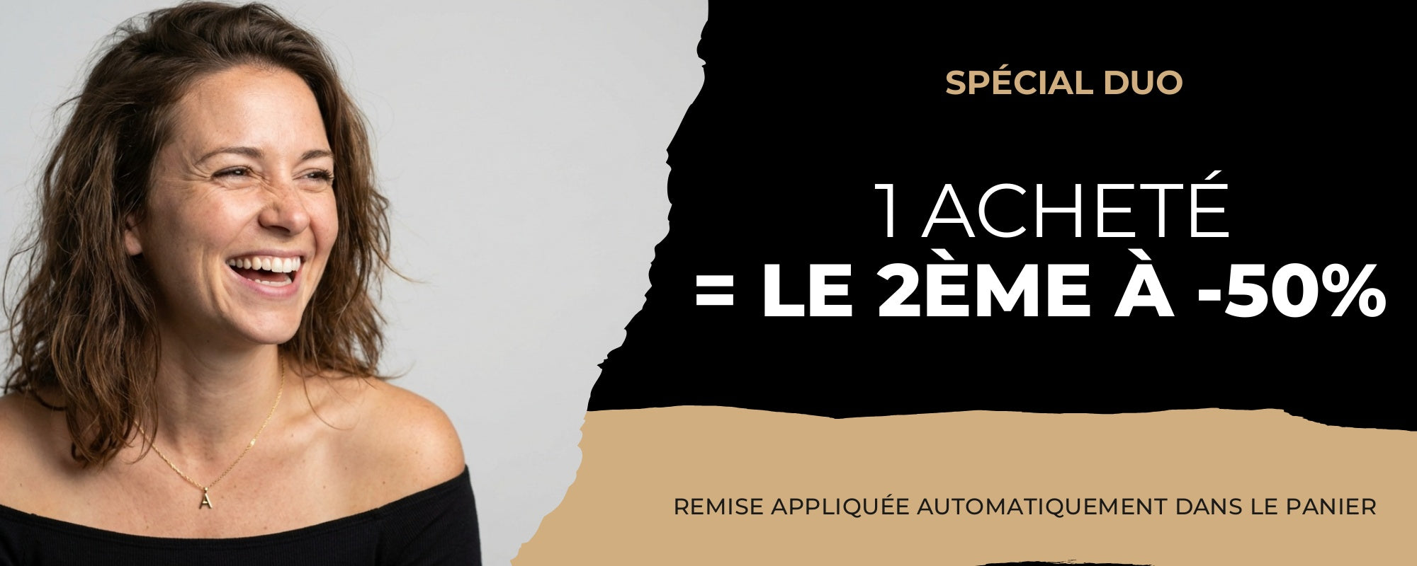 Letter Necklace - Offre Duo 1 acheté 2ème à -50%