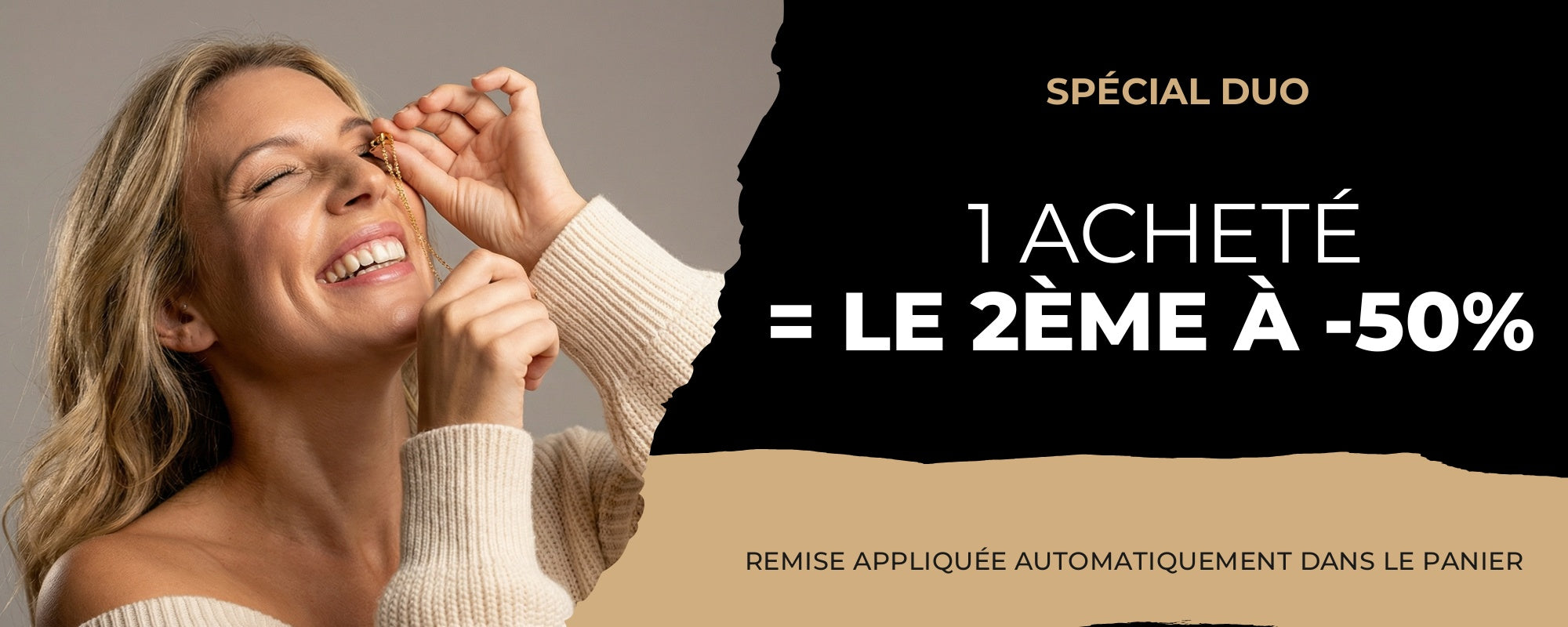 Photo Bracelet - Offre Duo 1 acheté 2ème à -50%