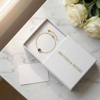 Thumbnail for Photo Projection Bracelet in elegant box by Brother & Sisters, showcasing its delicate design and charm.