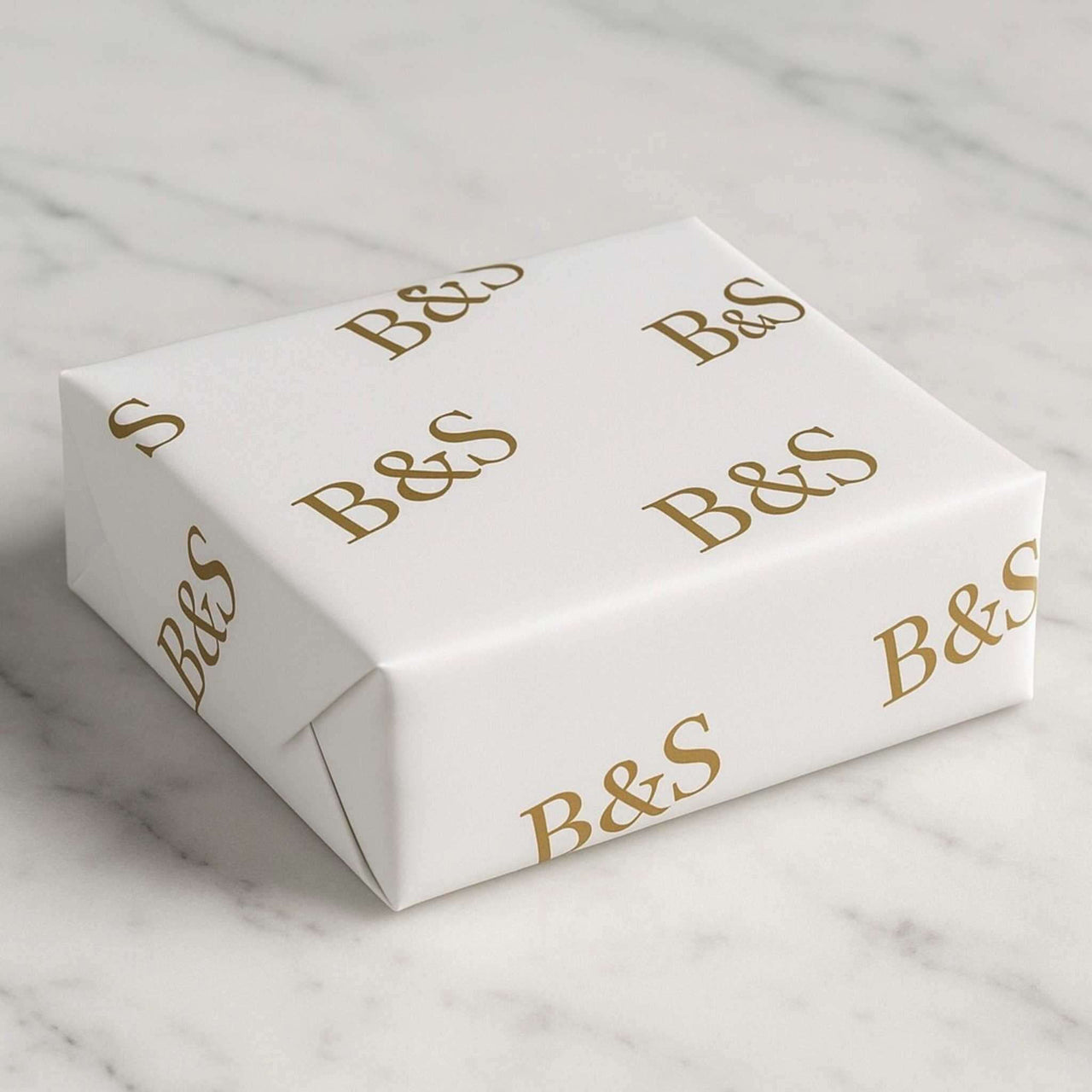 Gift Wrapping in elegant Brother & Sisters box with stylish B&S gift paper ready to be presented.