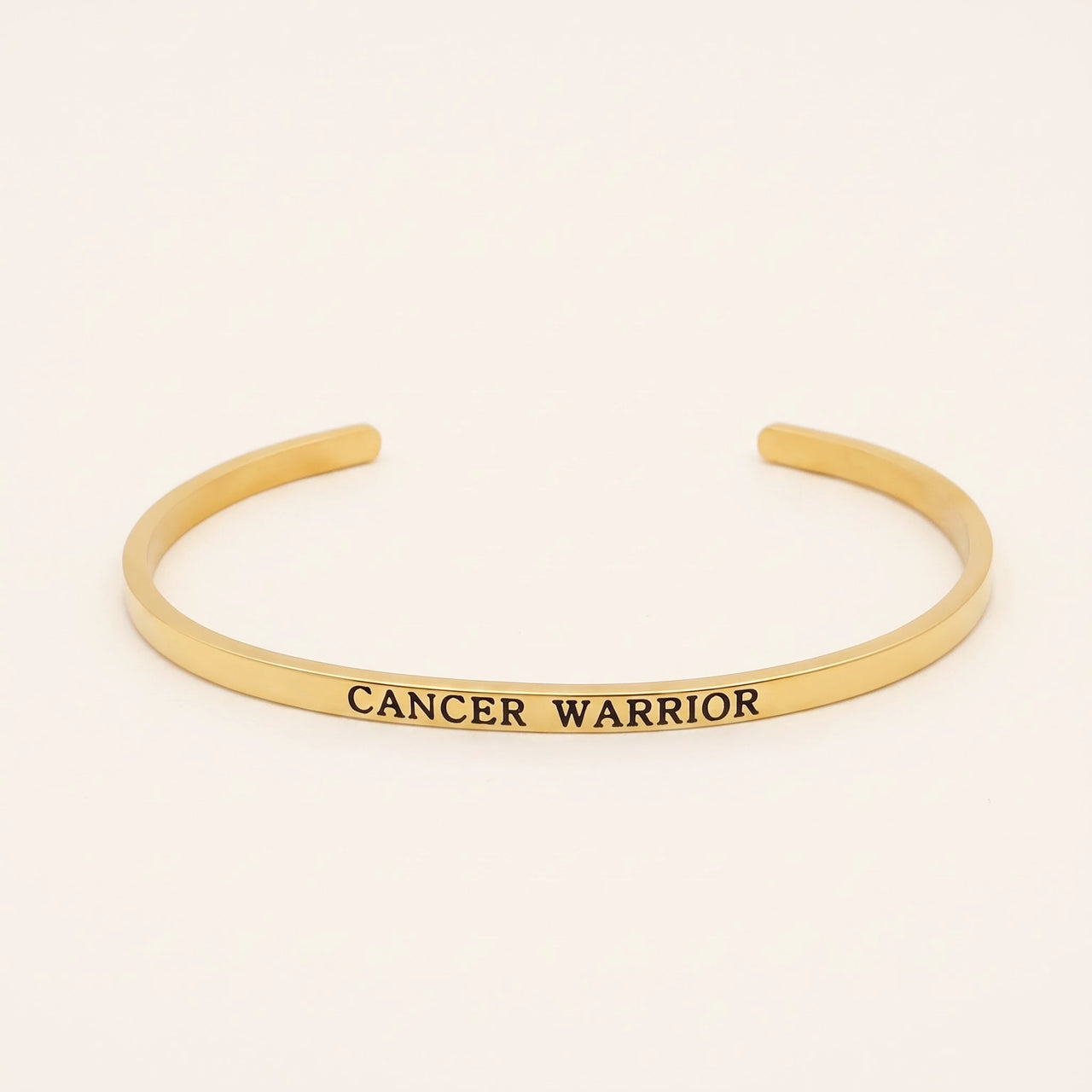 Bracelet octobre rose — photo produit sur fond blanc, or | SKU: 7220397-gold-plated-color