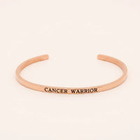 Thumbnail for Bracelet octobre rose — photo produit sur fond blanc, or rose | SKU: 7220397-rose-gold-plated