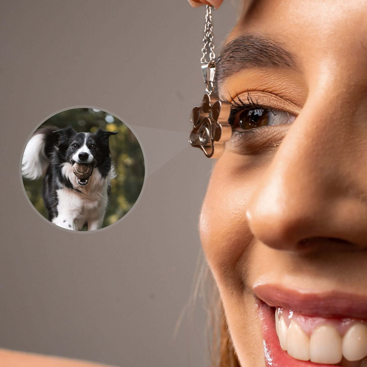 Dog Photo Necklace - Personalised Necklace - Customised Necklace Necklace Brother & Sisters