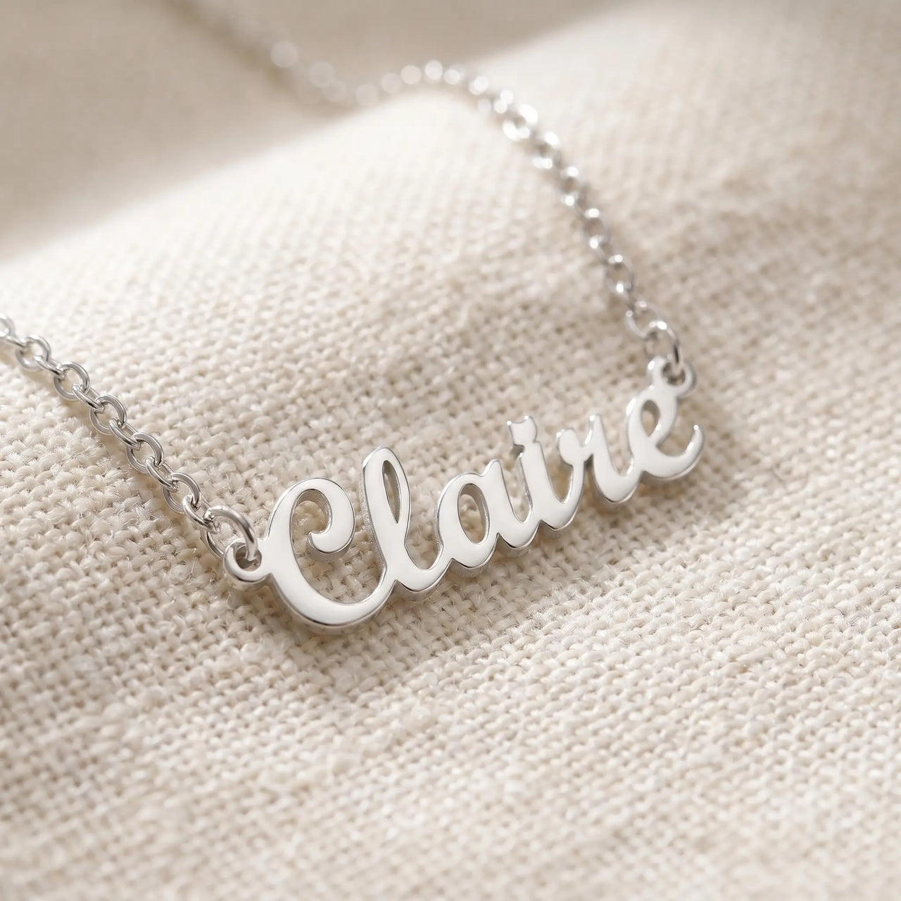 Engraved Letter Anklet