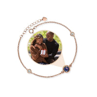 Thumbnail for Eternity Photo Bracelet showcasing a cherished memory photo, designed by Brother & Sisters for loved ones.