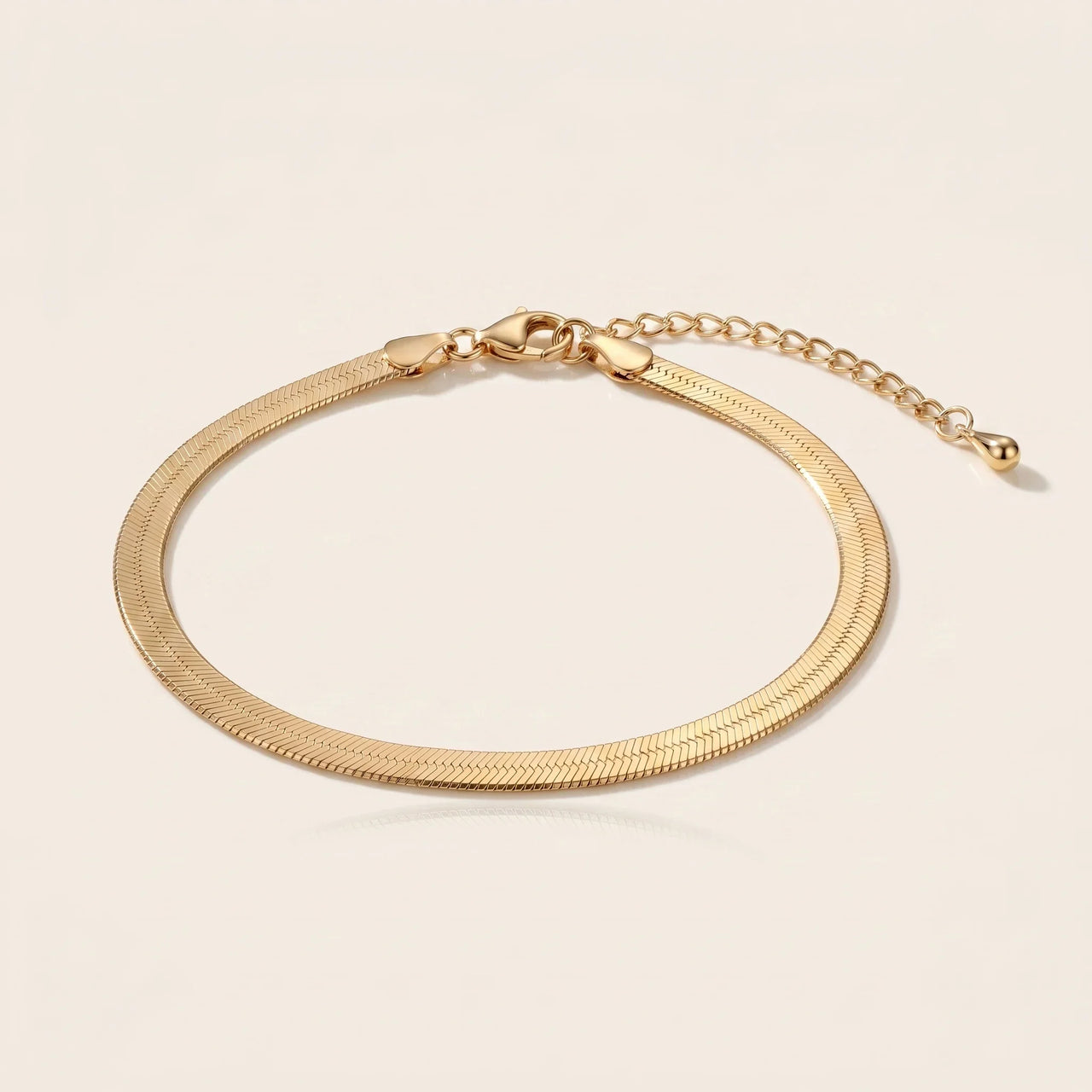 Herringbone Anklet