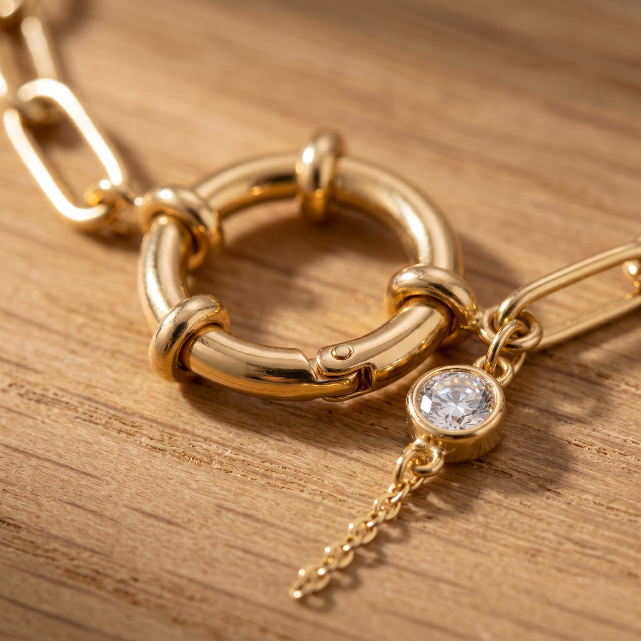 Bracelet Cheville Mousqueton