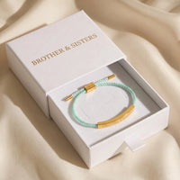 Thumbnail for Bracelet cordon — dans l'écrin cadeau, or | SKU: lamenthe-g