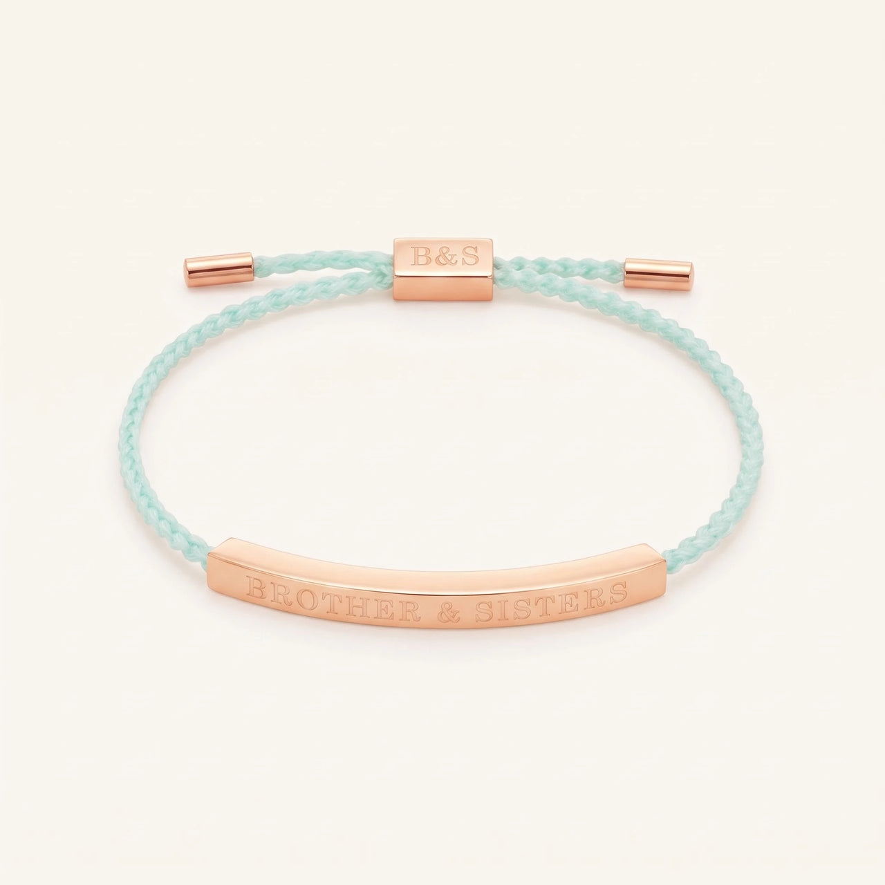 Bracelet fil — photo produit sur fond blanc, or rose | SKU: lamenthe-rg
