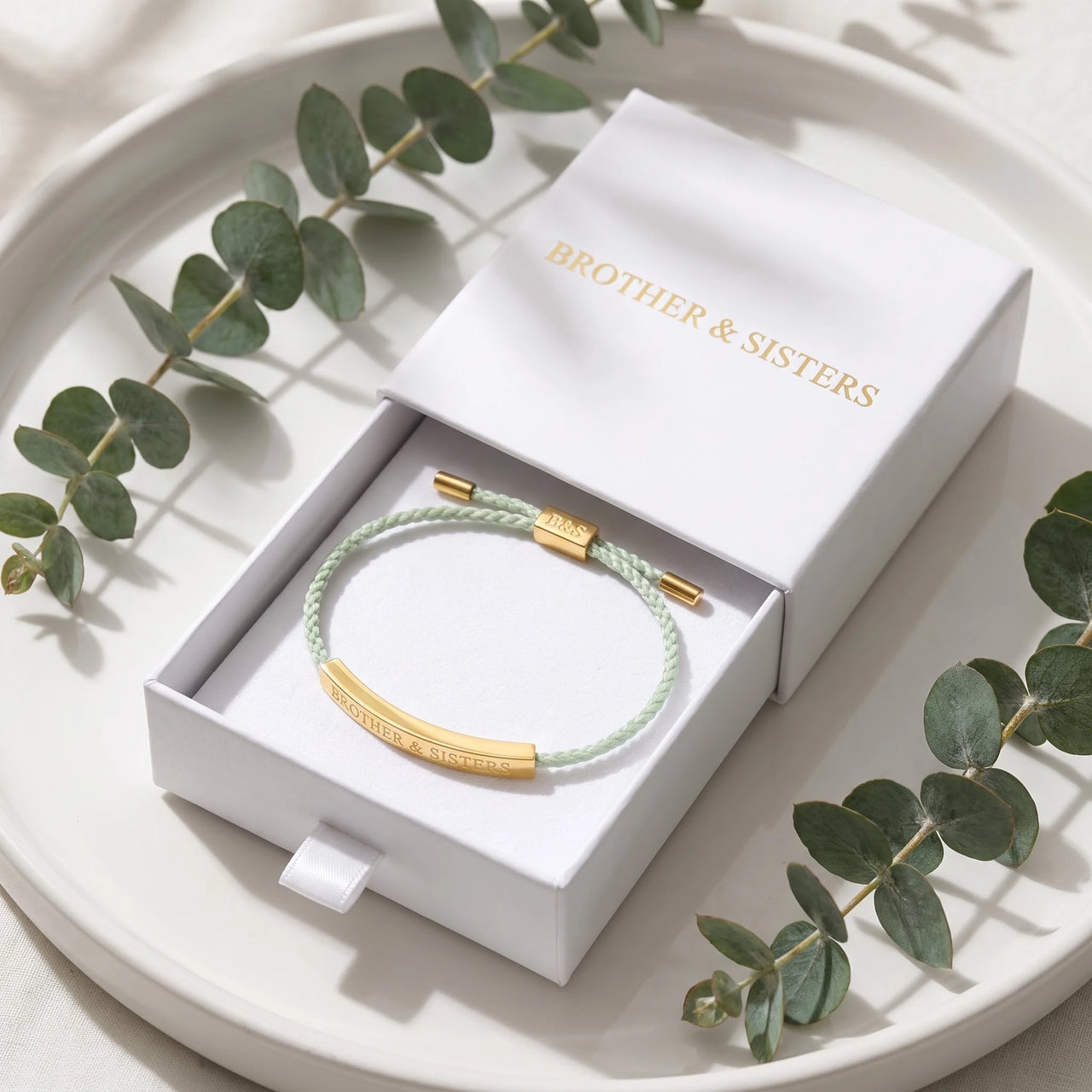 Bracelet amitié — dans l'écrin cadeau, or | SKU: lanature-g