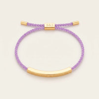 Thumbnail for Bracelet mauve — photo produit sur fond blanc, or | SKU: lemauve-g