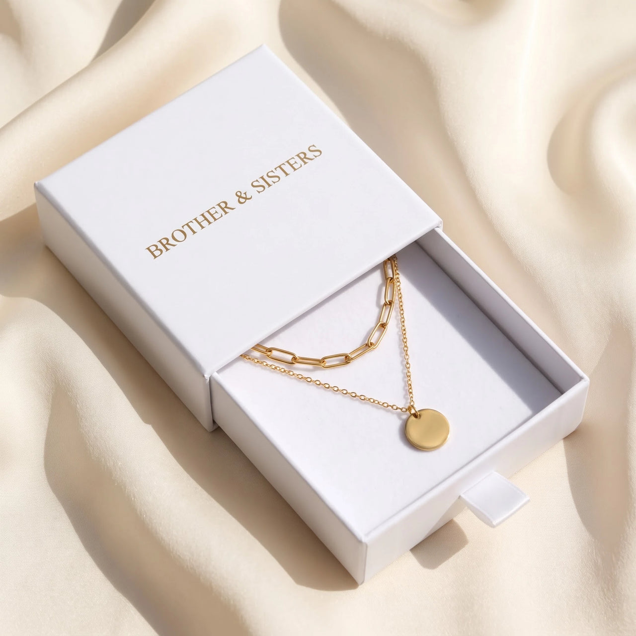 Muntjes ketting — in de cadeaudoos, goud | SKU: le-tendance-g