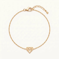 Thumbnail for Schakelarmband — productfoto op witte achtergrond, goud | SKU: 11662607-gold