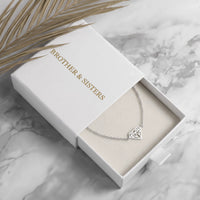 Thumbnail for Minimalistische armband — in de cadeaudoos, zilver | SKU: 11662607-white-gold