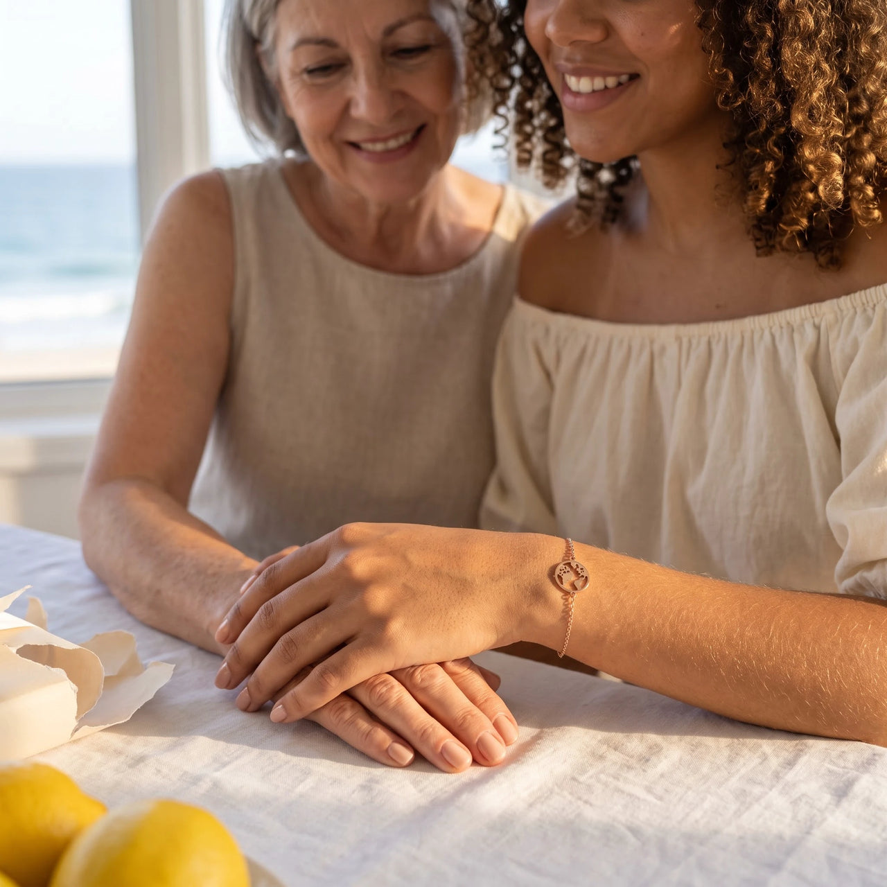 Bracelet voyage — le moment du cadeau, or rose | SKU: 22665062-rose-gold