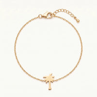 Thumbnail for Palmboom armband — productfoto op witte achtergrond, goud | SKU: 7819407-gold-color