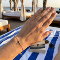 Thumbnail for Zomer sieraden — gedragen, echte grootte, goud | SKU: 7819407-gold-color
