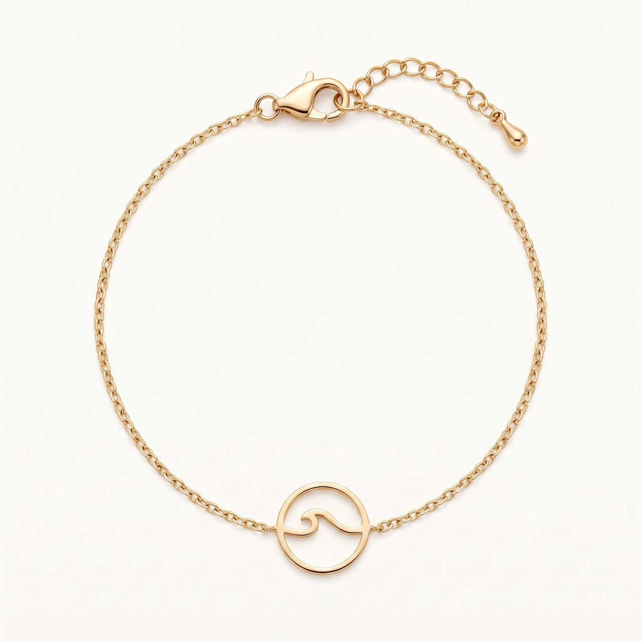 Golf armband — productfoto op witte achtergrond, goud | SKU: 17429078-gold