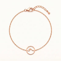 Thumbnail for Golf armband — productfoto op witte achtergrond, rosé goud | SKU: 17429078-rose-gold