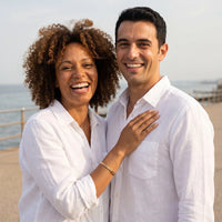 Thumbnail for Bracelet jonc femme — photo en couple, or | SKU: lymab-g