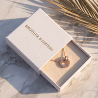 Thumbnail for Bijoux acier inoxydable — dans l'écrin cadeau, or rose | SKU: 25535378-rose-gold