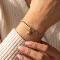 Thumbnail for Magnetic Heart Bond Matching Bracelet Set 4