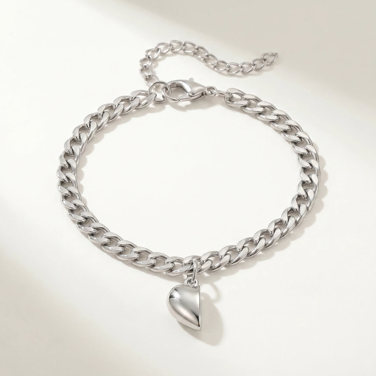 Magnetic Heart Bond Matching Bracelet Set 5