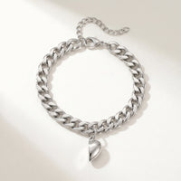 Thumbnail for Magnetic Heart Bond Matching Bracelet Set 12