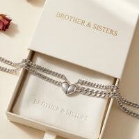 Thumbnail for Magnetic Heart Bond Matching Bracelet Set 14