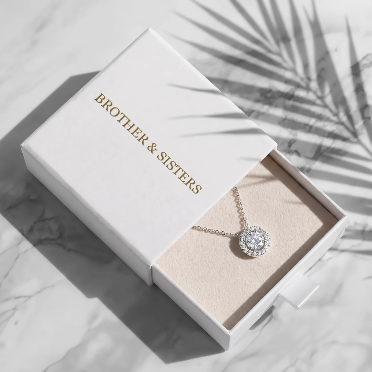 Silver necklace with the Brother & Sisters gift box | SKU: 33136351