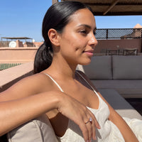 Thumbnail for Rose Gold Classic Ring worn during a relaxed moment | SKU: 33759698-4.5-rose-gold