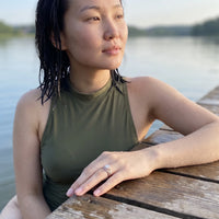 Thumbnail for Rose Gold Majestic Ring worn by the water | SKU: 497080-4.5-rose-gold