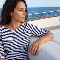 Thumbnail for Rose Gold Minimalist Ring worn during a relaxed moment | SKU: 10645547-4.5-rose-gold